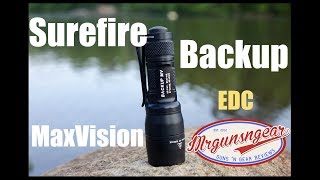 Surefire Backup MV Light Review Dual Output EDC Excellence HD [upl. by Assile]