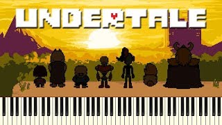 Undertale – Undertale Piano [upl. by Hnah]