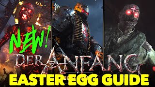 NEW DER ANFANG EASTER EGG GUIDE AND ROUND BASED MAP Vanguard Zombies [upl. by Nohsyt44]