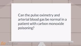 Is blood gas normal in carbon monoxide poisoning [upl. by Earvin]