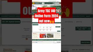 Army Technical Graduate Courses TGC 140 Exam January 2025 Batch Apply Online Form out now🙌 [upl. by Einnim]