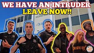 DMV SECURITY GET OWNED ALBANY NY POLICE GET DISMISSED WALK OF SHAME 1ST AMENDMENT PRESS NH NOW [upl. by Akinat]