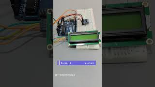 beginner projects arduino LCD project [upl. by Durwin]