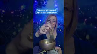 Throat chakra sound healing Tibetan singing bowl [upl. by Vastah]