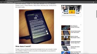 Unlock Bootloader Code Generator Tool For Any Cell Phone [upl. by Alilahk114]