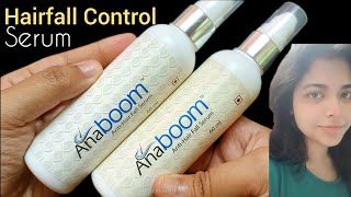 Anaboom AntiHairfall Serum Review  Hairfall Ke Liye Anaboom Serum Kaise Use Kare martinasarkar [upl. by Elsa]