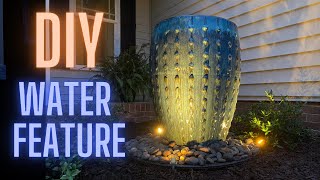 DIY Water Feature Made Easy 💦 [upl. by Sacram]