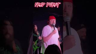 Can’t believe Fred durst came out on stage last night with RaisedByOwls shorts metal comedy [upl. by Carrick]