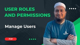 Manage Users  User Roles and Permissions in PHP Bangla 8 [upl. by Mott]