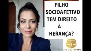 FILHO SOCIOAFETIVO TEM DIREITO À HERANÇA [upl. by Pember875]