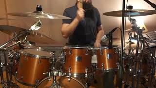 skunk anansie charlie big potato drum coverplay along by sakis moisidis [upl. by Litnahc838]