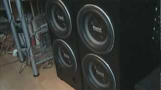 4 Magnat Xpress 10 and Renegade GTR 1200 Subwoofer Lowwmv [upl. by Atiuqahs853]