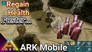 How to Make Medical Brew in ARK Mobile  Fastest Way to Regain Health  Step by Step Recipe [upl. by Myrvyn]