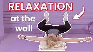 12Minute Pelvic Floor Relaxation Using the Wall for Support [upl. by Williamsen]