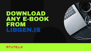 Download any eBook using libgenis [upl. by Kobylak]