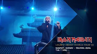 Iron Maiden  Legacy of the Beast 2022  Budapest Hungary  Full Show [upl. by Egor552]