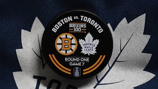 Toronto Maple Leafs vs Boston Bruins GAME 7 TONIGHT at 8PM ET [upl. by Roselane]