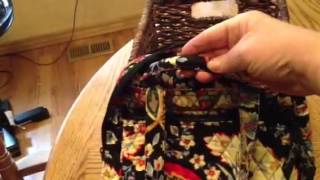 Vera Bradley backpack review Versailles pattern [upl. by Amla]