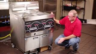 Henny Penny Evolution Elite Open Fryer Basic Operation [upl. by Ynettirb]