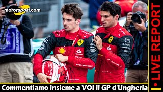 F1 Report Live Ferrari in vacanzanellisola delle occasioni perse [upl. by Avaria]