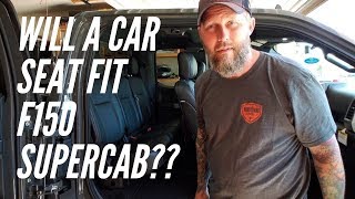 Will a car seat fit in a supercab F150 [upl. by Dunstan522]