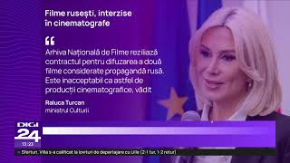 Rusia sfidează România după ce Turcan a interzis două filme de propagandă [upl. by Oilenroc]