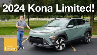 2024 Hyundai Kona Limited AWD  New BEST Subcompact SUV [upl. by Nawtna]