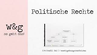 RampS 3 Gesetzgebungsverfahren  4 politische Rechte [upl. by Arretal507]