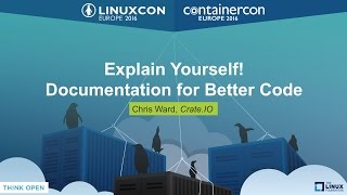 Explain Yourself Documentation for Better Code by Chris Ward CrateIO [upl. by Cromwell]