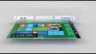 Samsung ROLLTOP LAPTOP TECHNOLOGY 2017 [upl. by Holli817]