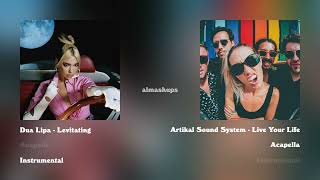 Dua Lipas Levitating sued for plagiarism by Artikal Sound System Thoughts Comparison Mashup [upl. by Emmalee]