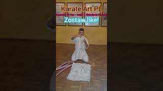 Egzami 20 Kyu  część 2 Składanie Kimona karate sport sztukiwalki martialarts [upl. by Grey277]