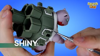 Shiny Gigantamax Blastoise Pokémon Clay Art [upl. by Nessie555]