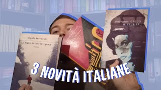 3 NUOVE USCITE ITALIANE  Un percorso di lettura [upl. by Noiram]