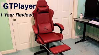 GTPlayer Gaming Chair  Review After 1 Year Longterm Revisit Reclining Chair w Speakers [upl. by Younger]