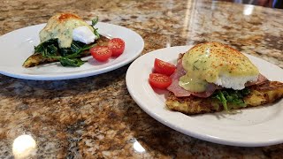 Eggs Benedict on Potato Rosti  gluten free dairy free [upl. by Pylle]