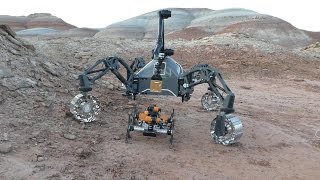 Field Trials Utah Robot team simulates Mars mission in Utah [upl. by Akinot639]