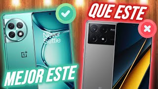 ❌3 telefonos MEJORES que el POCO X6 Pro ✅ En verdad [upl. by Sherlocke]