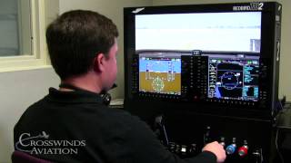 Crosswinds Aviation  Redibird TD2 Simulator Flight with ATC [upl. by Eigram]