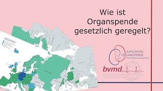 Wie ist Organspende gesetzlich geregelt  Aufklärung Organspende [upl. by Hardy368]