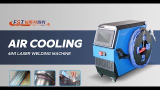 Multifunction aircooled welding machine welding displaycnc laser welding [upl. by Mccarthy]