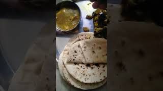 howtomake cooking gatta sabji roti [upl. by Rezeile162]