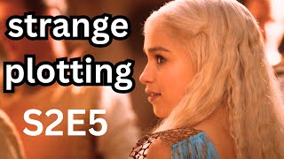 Fast Forwarding Crucial Storylines Game of Thrones S2E5 Rewatch Reaction amp Analysis [upl. by Atirma23]