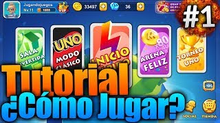 ¿Cómo jugar UNO Online  Reglas y Puntuación  Español 2019 😎👍 [upl. by Yettie]