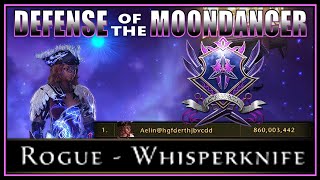 NEW Rogue Whisperknife in Master Moondancer 1 paingiver Crazy AoE Damage  Neverwinter M27 [upl. by Agnella]