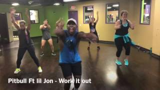 Pitbull Ft lil Jon  Work it out  Fierce Fitness Ty [upl. by Devan928]