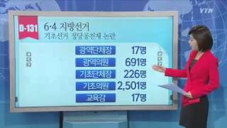 기초선거 정당공천제란  YTN [upl. by Sahc]