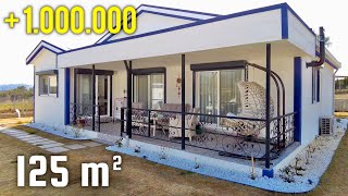 💓 Sade ama Şık Olsun 💓 Prefabrik Ev Turu ve Fiyatı 115 m²  Denildiği Kadar Ucuz mu [upl. by Yevad]