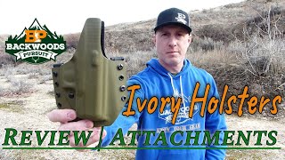 Ivory Holster Review Backpack Holster Attachment [upl. by Hugon]