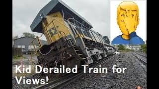 Derailing a train for views just why [upl. by Enaile]